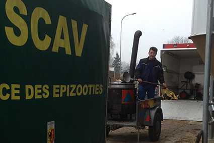 Marmite à bois utilisée lors de l'épizootie genevoise